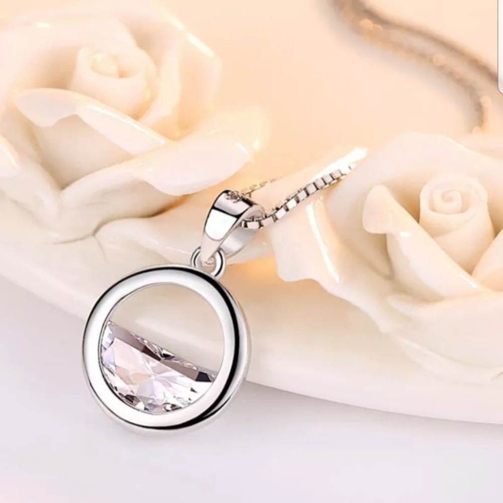 New 925 sterling silver jewelry round retro Romant - Picture 2 of 5